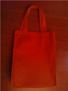 Red tote bags- new