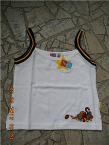 Brand New Girls' Spaghetti Pooh Bear Top