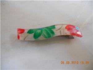 Hair Clip - flowery design