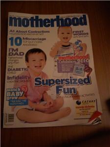 Motherhood mag Sept 2010