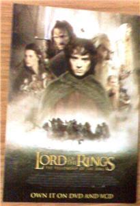 LOTR - The Fellowship of the Ring Movie Postcard