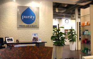 15% off organic hair treatment by Purity