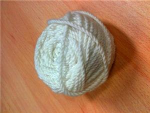 Soft white Twine Ball