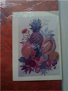 Artwork for Cross Stitch - Fruits