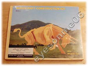 Woodcraft Construction Kit - Bull