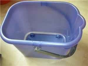 Square bucket for storage-clearance