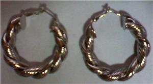 Silver Hoop Earrings