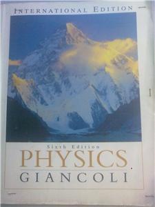 Physics, Giancoli 6th Edition