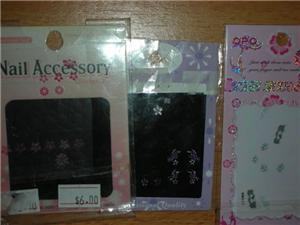 3packsx korean 3d nail art stickers