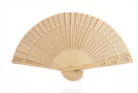 Beautful wooden fan