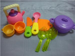 complete colorful cooking set