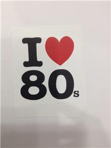 Quality stickers -80s