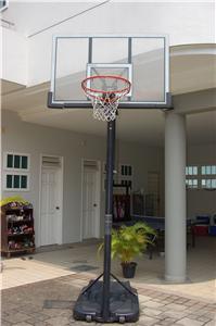 American adjustable basketball hoop