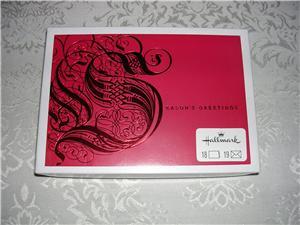 BNIB Hallmark Christmas Cards-NTUC $10 voucher