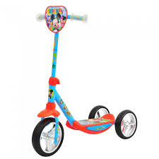 Mickey Mouse scooter with three wheels