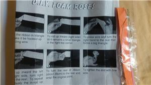 New dIY making foam rose