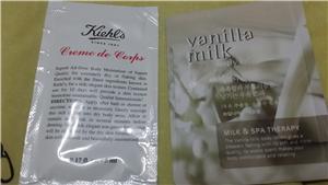 Kiehl's and korea body moisturiser