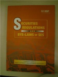 Securities Regulations and By Laws of SES