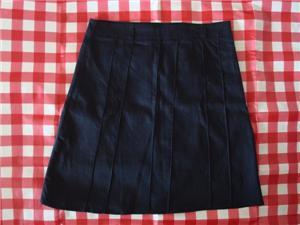 A-LINE navy blue skirt   