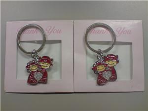 Wedding couple key chain