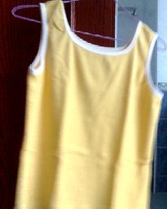 Yellow tank top