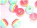 YS$5 FOR 5 OF THESE ADORABLE RAINBOW BEADS! POSTAGE AT $1!