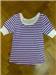 white and purple stripes
fit s-m 
$1.00 postage fee(cash)