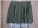 GREEN PUNK SKIRT. GREAT FOR ROCK CONCERTS AND NO WORRIES BOUT FLASHING YOUR UNDIES WHEN MOSHING. 
FREE-SIZE. 
ELASTIC BAND. 